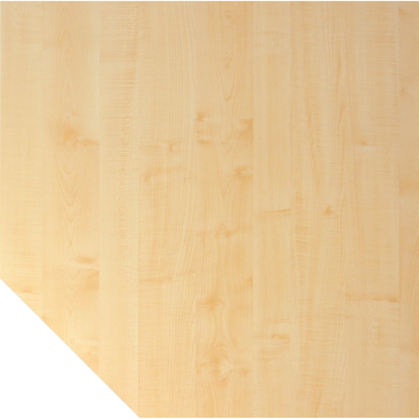 Hammerbacher Verkettungselement Quadrat 1.200 x 685-810 x 1.200 mm (B x H x T) 2,5mm nicht höhenverstellbar Spanplatte, melaminharzbeschichtet ahorn