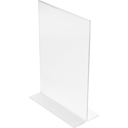 Deflecto® Tischaufsteller Classic Image® 21 x 30,5 x 9,3 cm (B x H x T) DIN A4 beidseitig verwendbar Polystyrol transparent