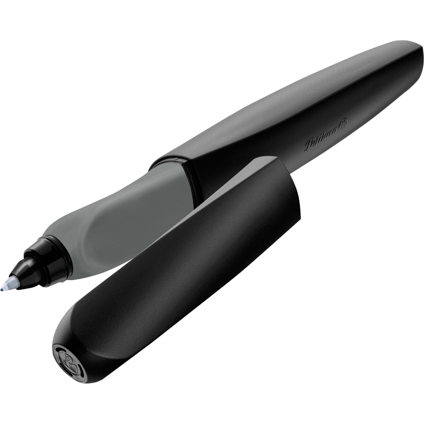 Pelikan Tintenroller Twist M blau Rundspitze nicht dokumentenecht inkl. 2 Patronen KM/5