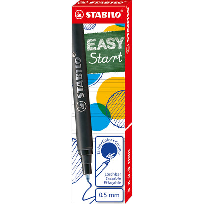 STABILO® Tintenrollermine EASYoriginal 0,5mm königsblau 3 St./Pack.