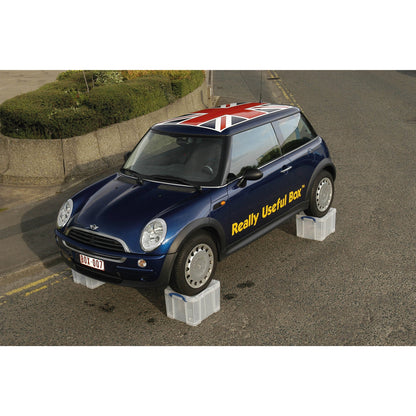 Really Useful Box Aufbewahrungsbox 71 x 31 x 44 cm (B x H x T) DIN A4 64l Polypropylen schwarz