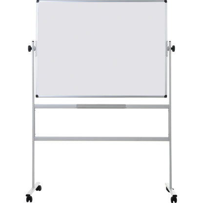 Bi-office Whiteboard Mobil Maße der Oberfläche: 150 x 120 cm (B x H) Tafel magnethaftend beidseitig beschreibbar Keramik emailliert weiß
