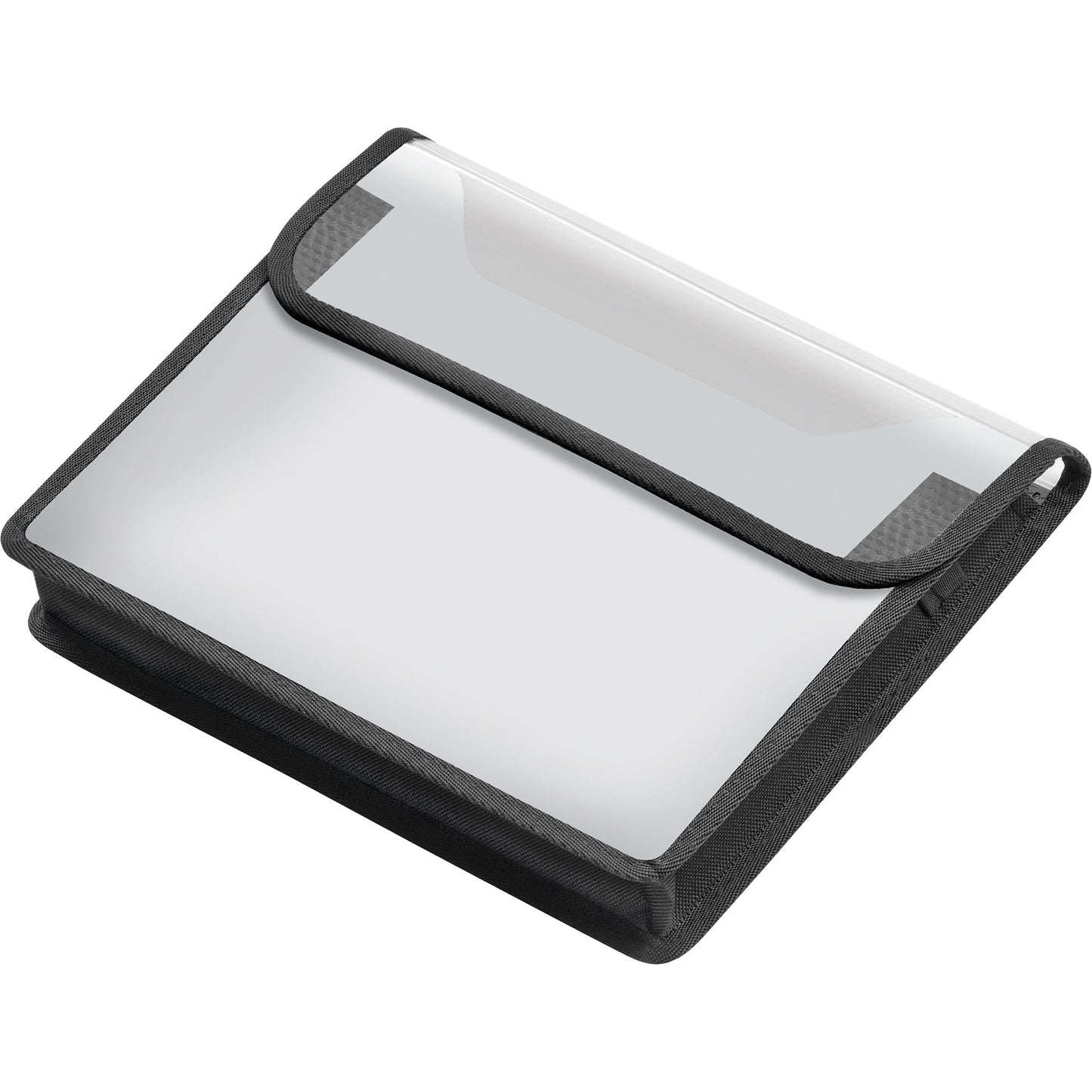 Veloflex Heftbox VELOBAG® 27,5 x 22 x 3 cm (B x H x T) DIN A5 quer 30mm Klettverschluss Polypropylen transparent