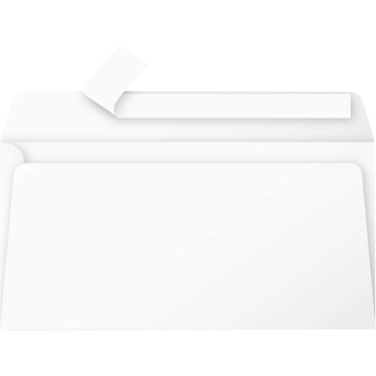 Clairefontaine Briefumschlag Pollen® DIN lang 220 x 110 mm (B x H) mit Haftklebung ohne Fenster 120g/m² weiß 20 St./Pack.
