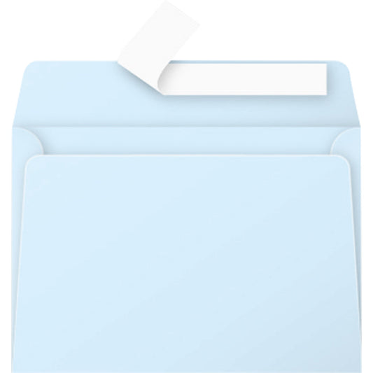 Clairefontaine Briefumschlag Pollen® DIN C6 162 x 114 mm (B x H) mit Haftklebung ohne Fenster 120g/m² blau 20 St./Pack.