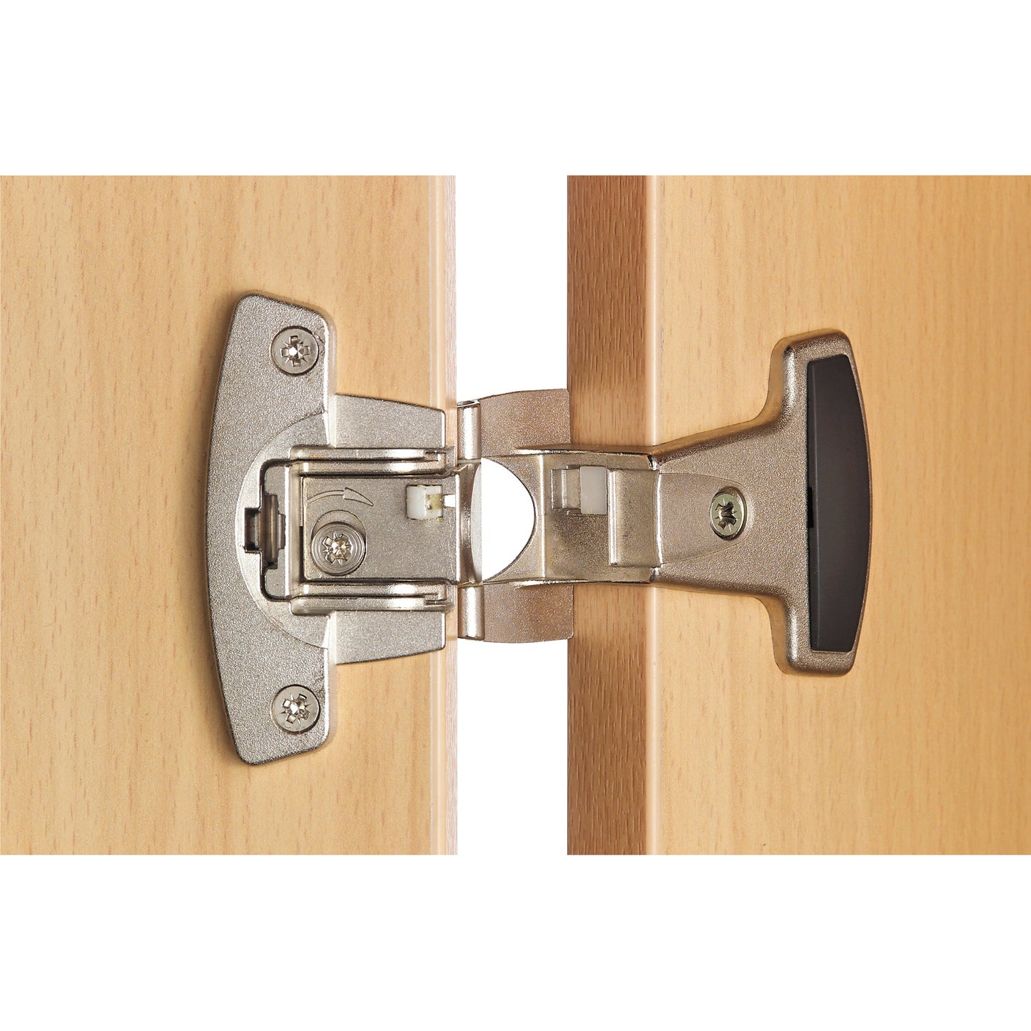 Hammerbacher Flügeltürenschrank 800 x 1.270 x 420 mm (B x H x T) 2 Fachböden Holz Farbe: buche