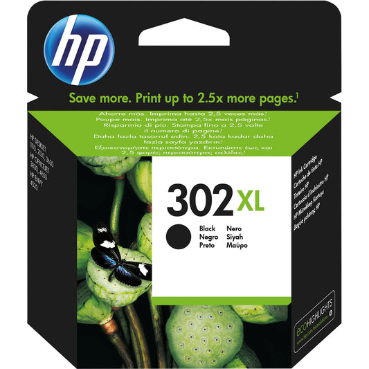 HP Tintenpatrone Originalzubehör 302XL ca. 430 Seiten schwarz 8,5ml