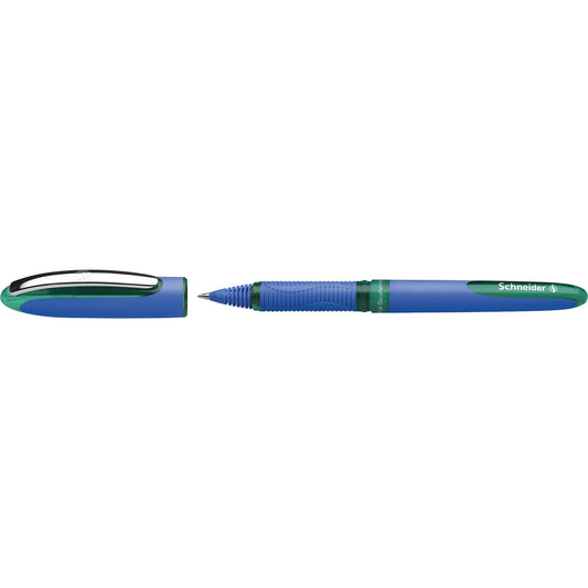 Schneider Tintenroller One Hybrid C 05 0,5mm grün Rundspitze dokumentenecht