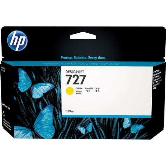 HP Tintenpatrone Originalzubehör 727 gelb 130ml