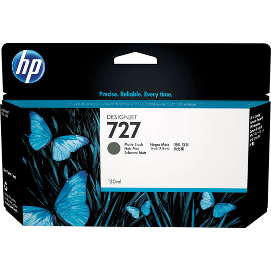 HP Tintenpatrone Originalzubehör 727 schwarz matt 130ml