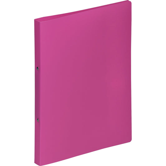 PAGNA Ringbuch DIN A4 Polypropylen dunkel rosa