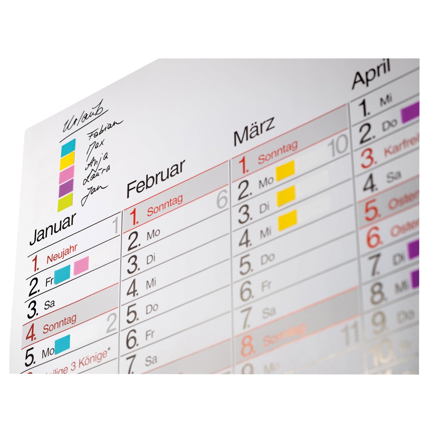 Post-it® Haftstreifen Index Mini 43,2 x 11,9 mm (B x H) türkis, gelb, pink, lila, limonengrün 20 Bl./Block 5 Block/Pack.