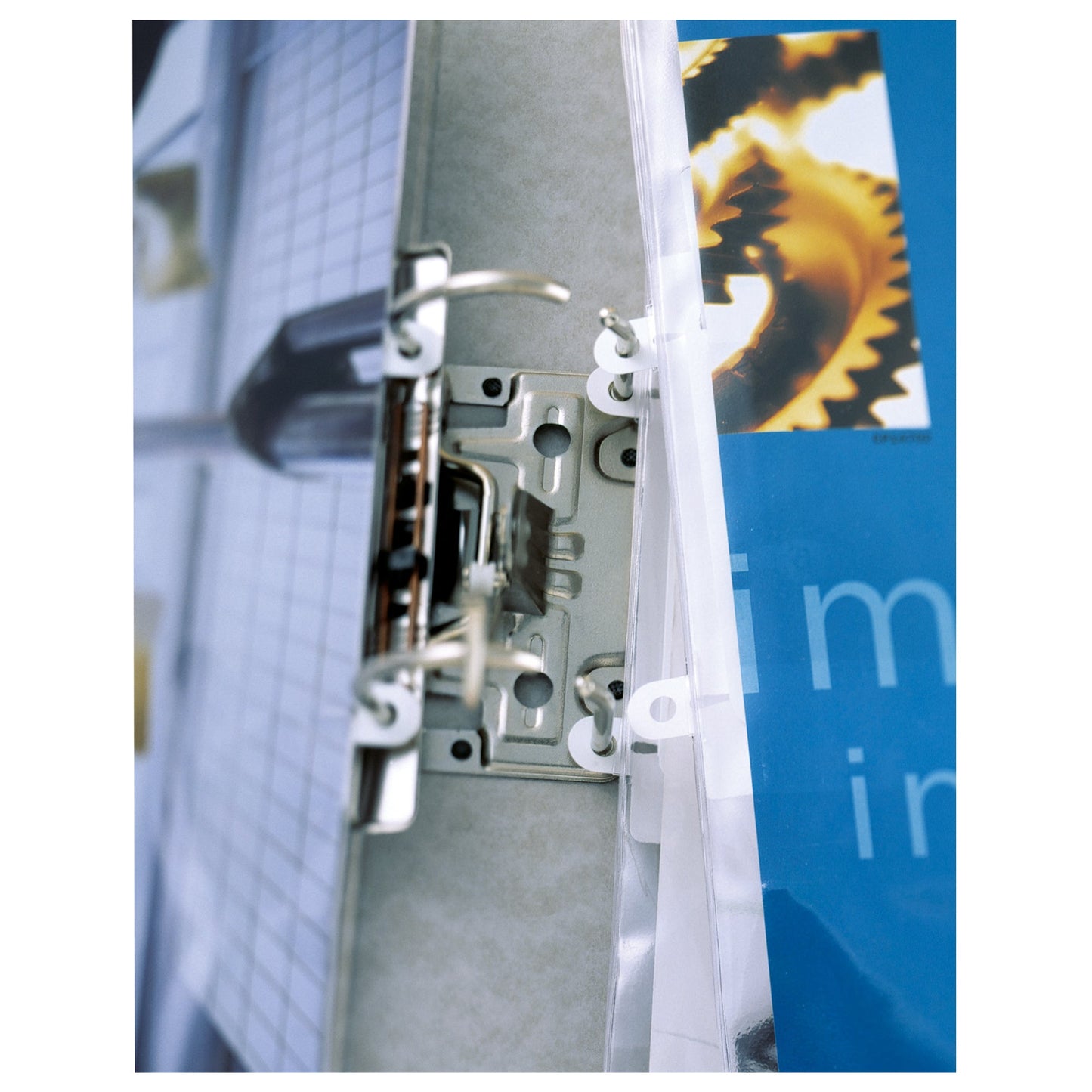 DURABLE Schnellhefter DIN A4 PVC transparent