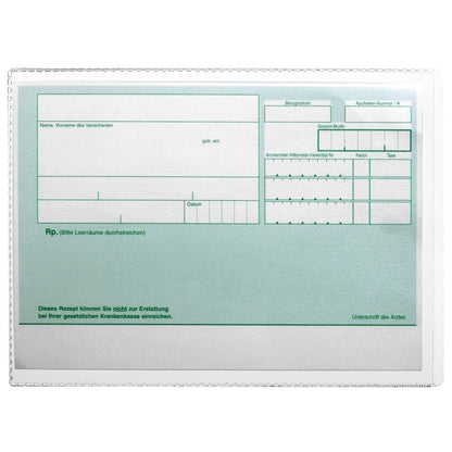 DURABLE Ausweishülle DIN A6 Polypropylen transparent