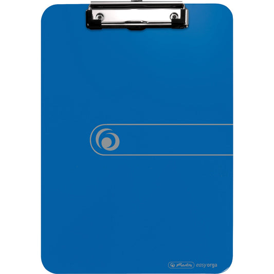 Herlitz Klemmbrett easy orga to go 22,5 x 31,5 cm (B x H) DIN A4 Polystyrol opak blau