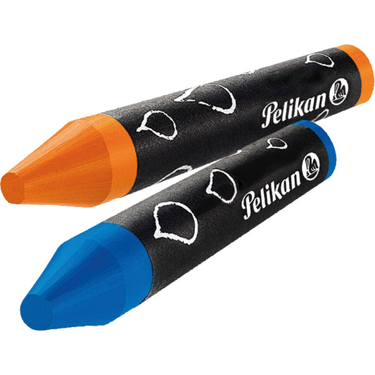 Pelikan Wachsmalstift 1,2 x 7,9 cm (Ø x L) farbig sortiert 8 St./Pack.