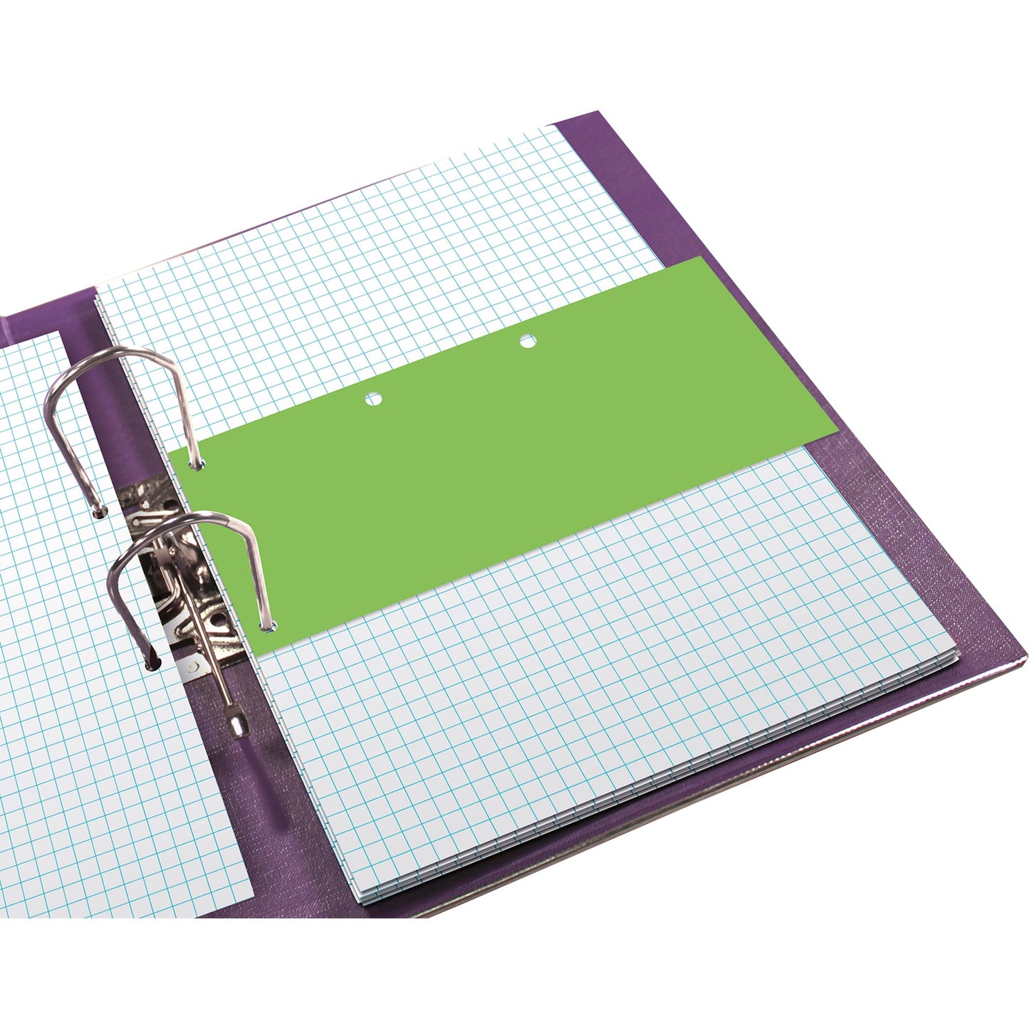 Oxford Trennstreifen DUO 24 x 10,5 cm (B x H) 160g/m² Karton, recycelt grün 60 St./Pack.