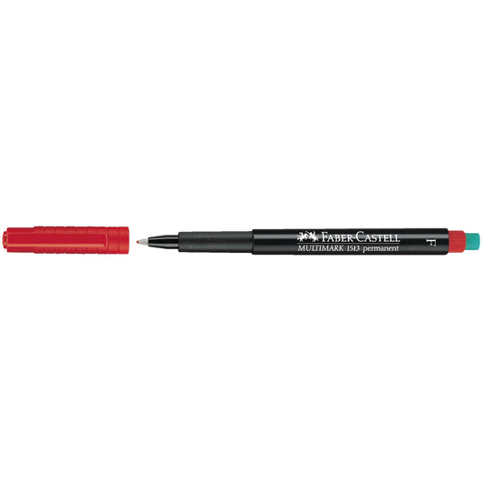 Faber-Castell Folienstift MULTIMARK 1513 0,6mm rot
