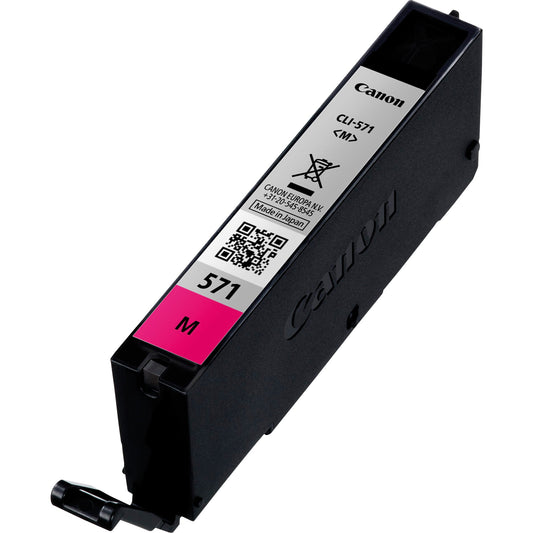 Canon Tintenpatrone Originalzubehör CLI-571XL M ca. 650 Seiten magenta 11ml