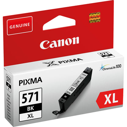 Canon Tintenpatrone Originalzubehör CLI-571XL BK ca. 895 Seiten schwarz 11ml