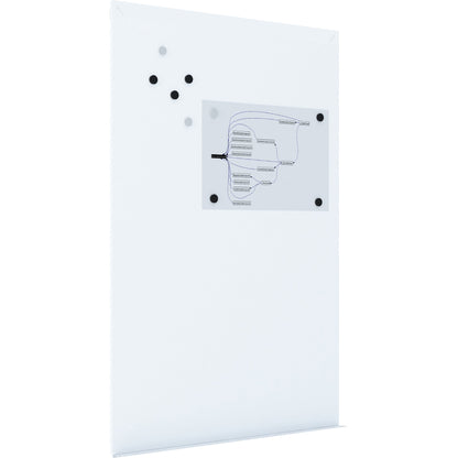 rocada Whiteboard Skin Pro Maße der Oberfläche: 150 x 100 cm (B x H) Tafel magnethaftend nicht beidseitig beschreibbar Stahl kunststoffbeschichtet weiß