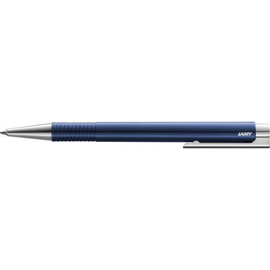 Lamy Kugelschreiber logo 204 0,5mm B blau Mine auswechselbar dokumentenecht Schaftfarbe: blau