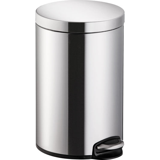 helit Tretabfalleimer the silent Classic 20,4 x 29,2 cm (Ø x H) 5l Edelstahl silber