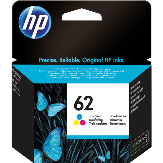HP Tintenpatrone Originalzubehör 62 ca. 165 Seiten mehrfarbig 4,5ml