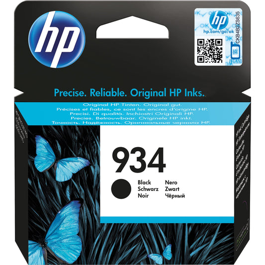 HP Tintenpatrone Originalzubehör 934 ca. 400 Seiten schwarz 10ml