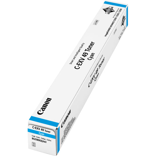 Canon Toner Originalzubehör C-EXV 49 C ca. 19.000 Seiten cyan