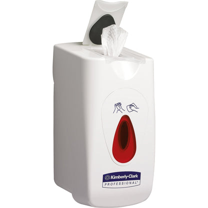 KIMBERLY-CLARK PROFESSIONAL Wischtuchspender Kleenex® Desinfektionstuch 7783 15 x 29,3 x 15 cm (B x H x T) Kunststoff weiß