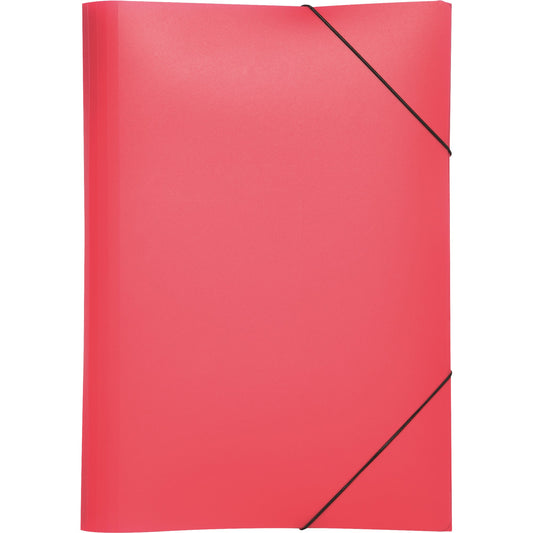 PAGNA Eckspanner DIN A4 Polypropylen rot