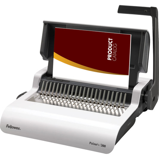 Fellowes® Plastikbindegerät Pulsar+ 45,6 x 13 x 39,6 cm (B x H x T) DIN A4 38mm weiß
