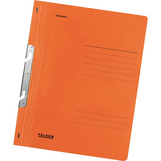 Falken Einhakhefter DIN A4 250g/m² Manilakarton orange