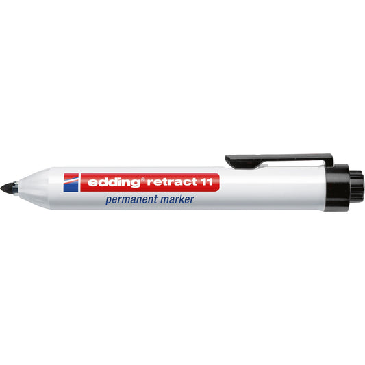 edding Permanentmarker retract 11 1,5-3mm schwarz