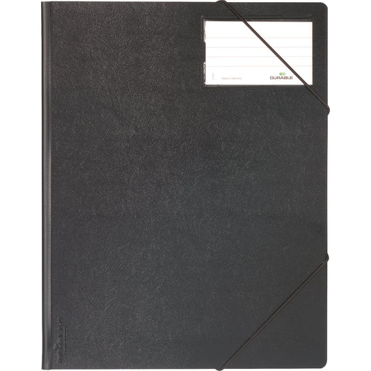 DURABLE Eckspanner DIN A4 PVC schwarz