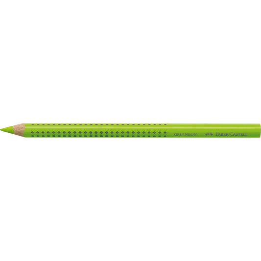 Faber-Castell Trockentextmarker Jumbo GRIP neon 5,3mm grün dreikant