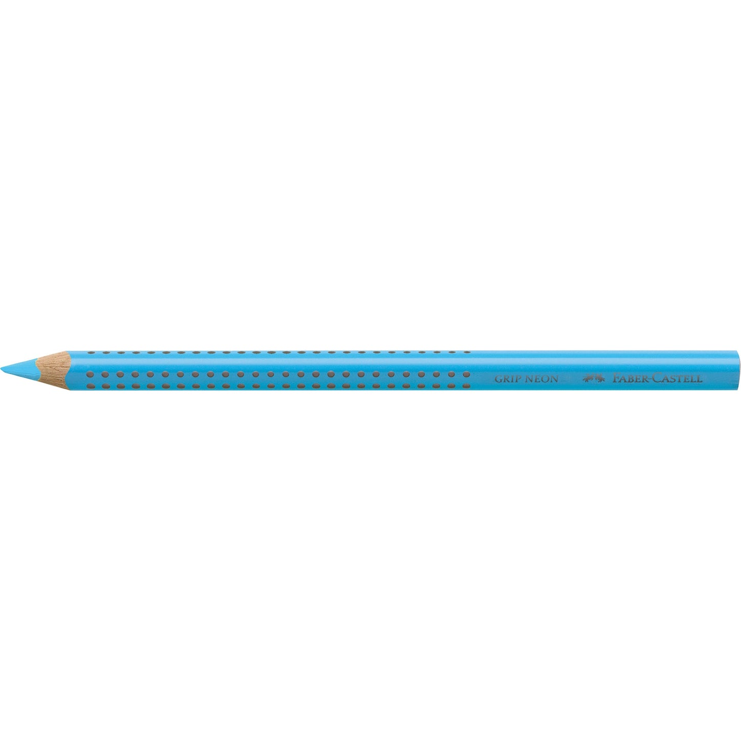 Faber-Castell Trockentextmarker Jumbo GRIP neon 5,3mm blau dreikant