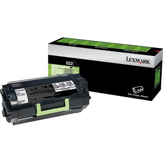 Lexmark Toner Originalzubehör 522 ca. 6.000 Seiten schwarz