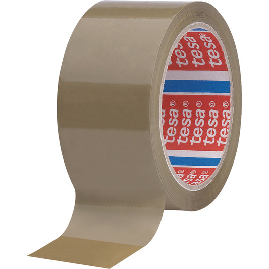 tesa® Packband tesapack® 4089 50 mm x 66 m (B x L) Naturkautschuk braun