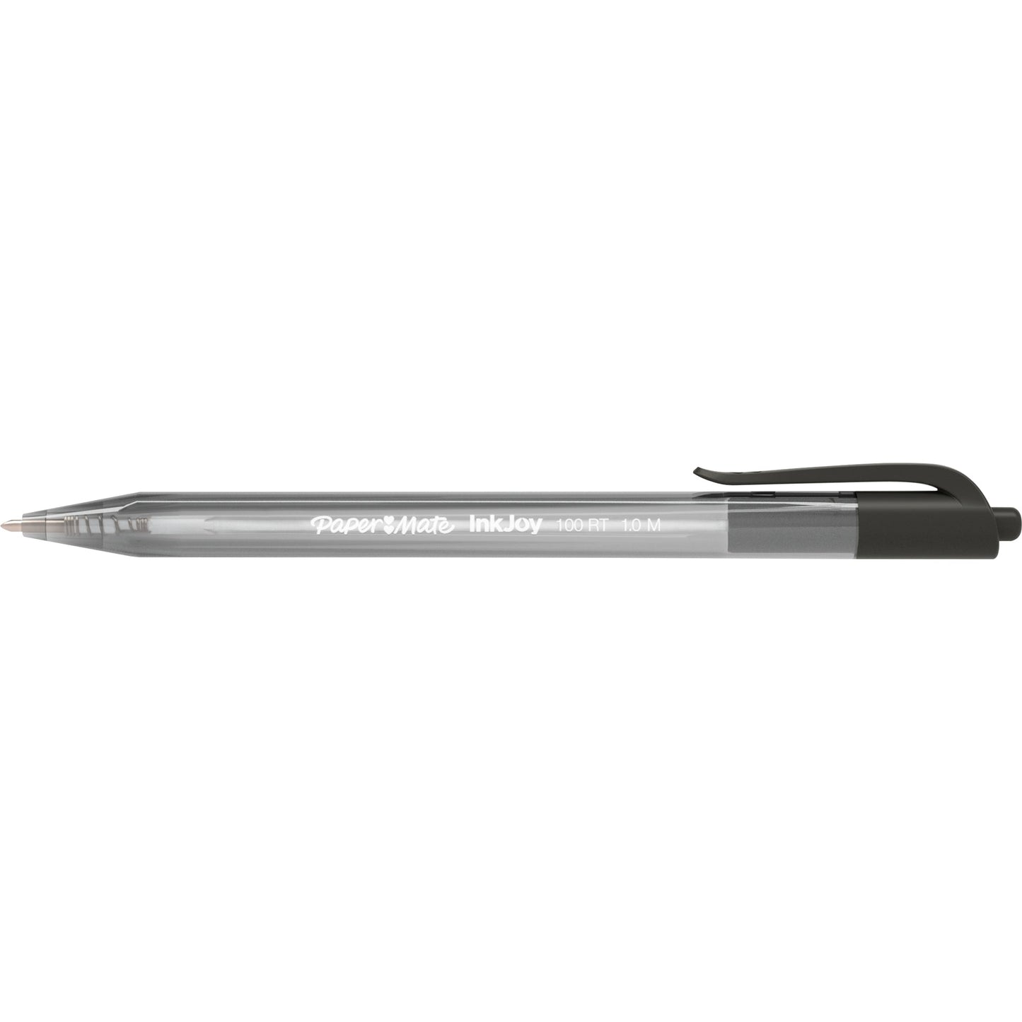 Paper Mate Kugelschreiber InkJoyT 100 RT 1mm schwarz Mine nicht auswechselbar nicht dokumentenecht Schaftfarbe: schwarz