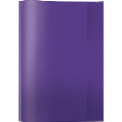HERMA Heftschoner DIN A4 Polypropylen violett transparent