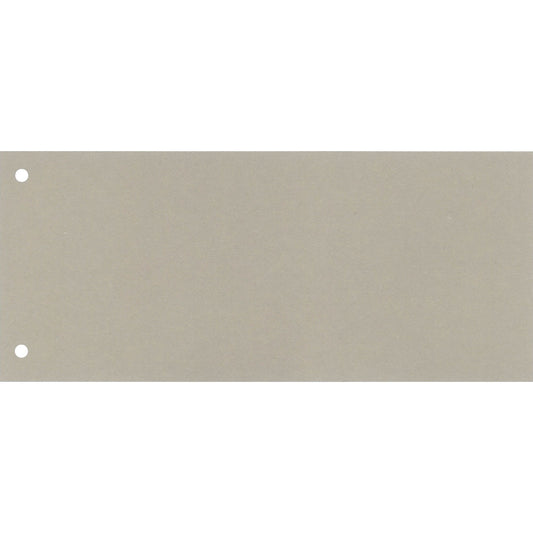 Trennstreifen 24 x 10,5 cm (B x H) 160g/m² Karton grau 100 St./Pack.