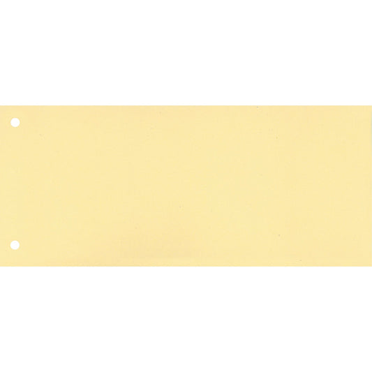 Trennstreifen 24 x 10,5 cm (B x H) 160g/m² Karton gelb 100 St./Pack.