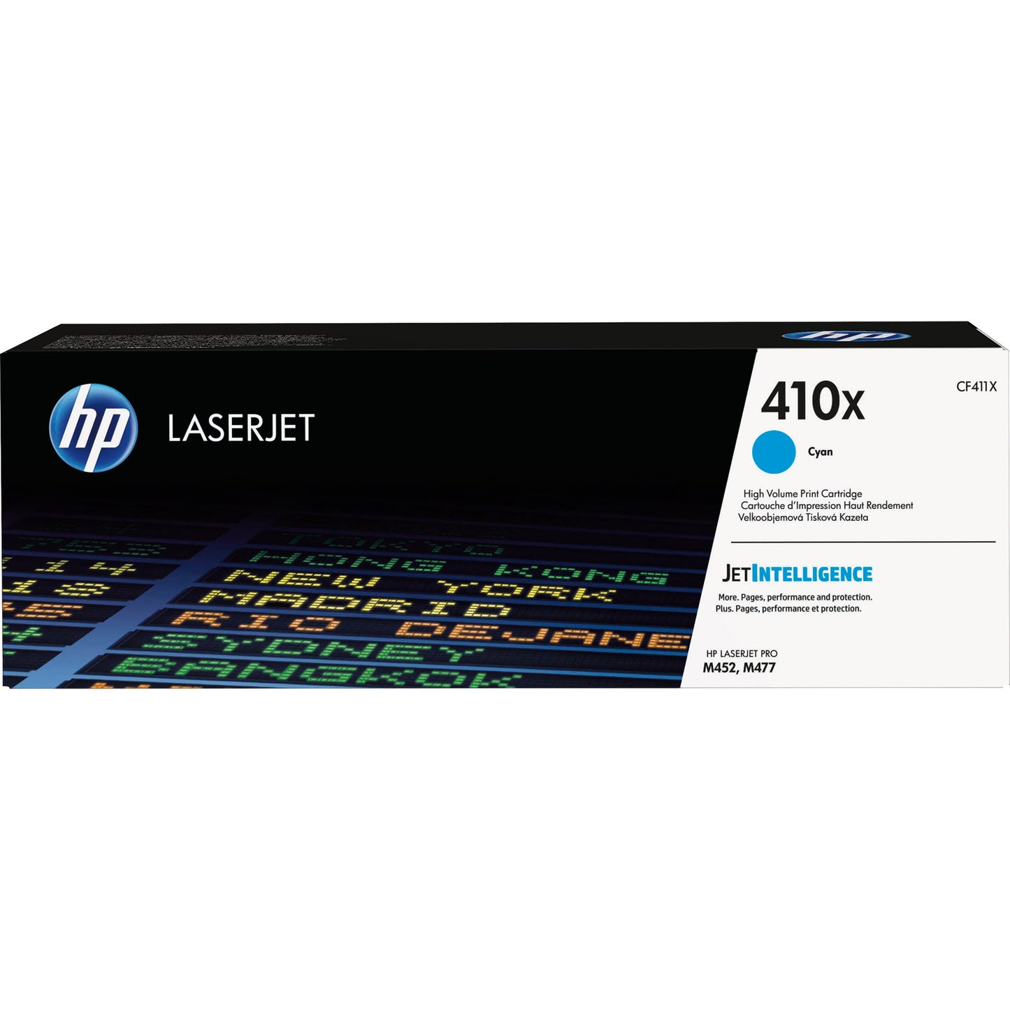HP Toner Originalzubehör 410X ca. 5.000 Seiten cyan