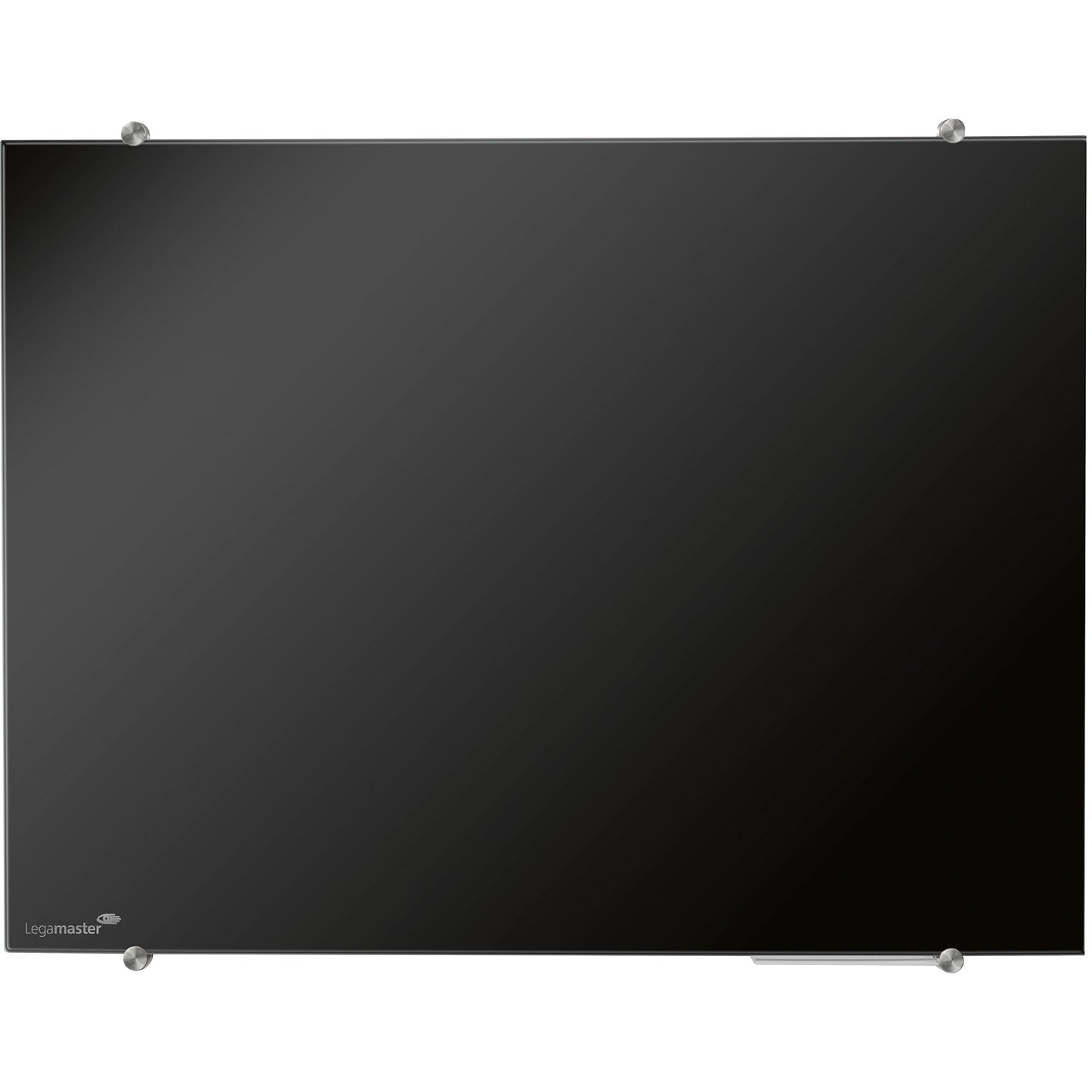 Legamaster Glasboard Coloured 150 x 100 x 0,4 cm (B x H x T) Tafel magnethaftend inkl. 2 extra starke Magnete (Ø 12 mm), Kreidemarker Sicherheitsglas schwarz