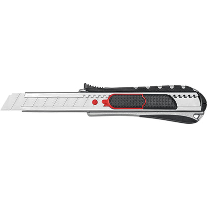 WEDO® Cutter Safety 2-in-1 18mm Carbonstahl schwarz/rot