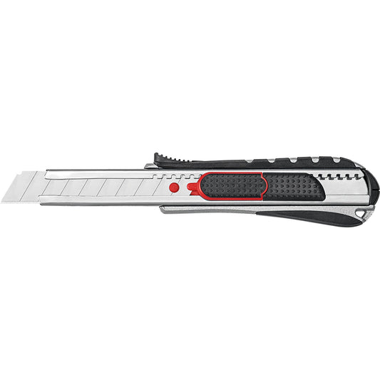 WEDO® Cutter Safety 2-in-1 18mm Carbonstahl schwarz/rot