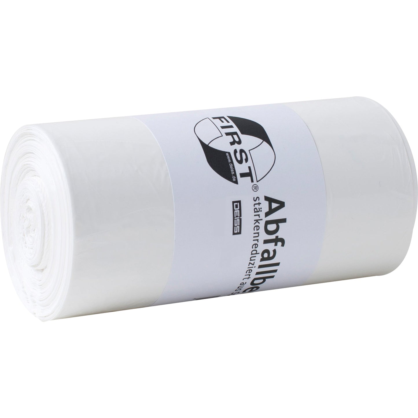 FIRST Müllbeutel 63 x 85 cm (B x H) 12µm 70l Folie weiß 9 x 40 St./Pack.
