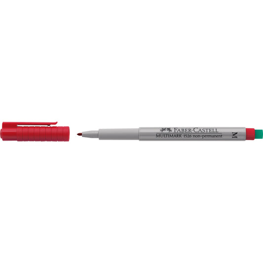 Faber-Castell Folienstift MULTIMARK 1526 1mm rot